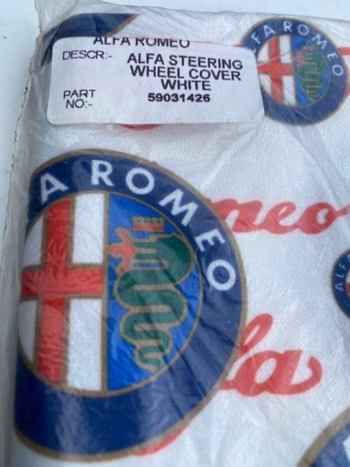 Alfa Romeo Steering Wheel Cloth Cover