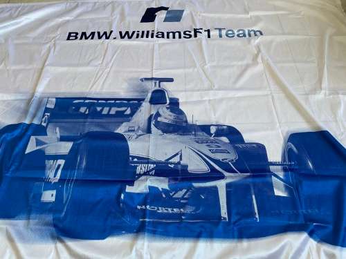 BMW Williams F1 Team Authentic Flag (2m x 1.3m)