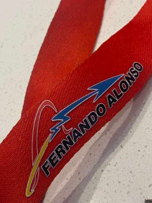Ferrari & Fernando Alonso Lanyard - 2012 Formula 1 season
