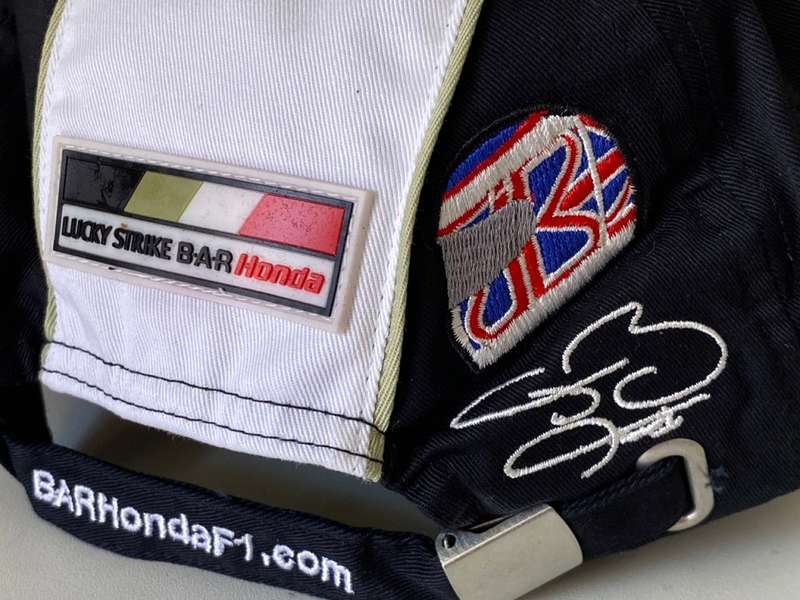 Signed Jenson Button Honda Formula 1 Team Lucky Strike Cap 2006/7 [Unworn]