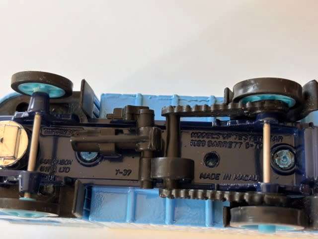Garrett Steam Wagon `Chubb` (Matchbox Models of Yesteryear 1990 +/-1:64 - with box)