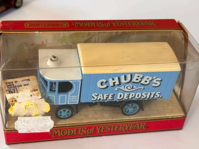 Garrett Steam Wagon `Chubb` (Matchbox Models of Yesteryear 1990 +/-1:64 - with box)