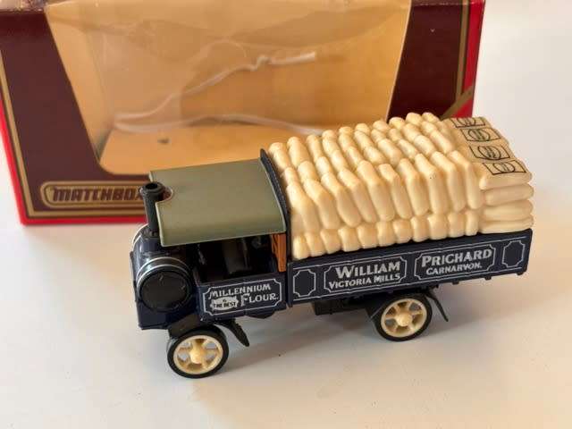 Yorkshire Steam Wagon 1917 (Matchbox Models of Yesteryear 1987 +/-1:60 - with box)