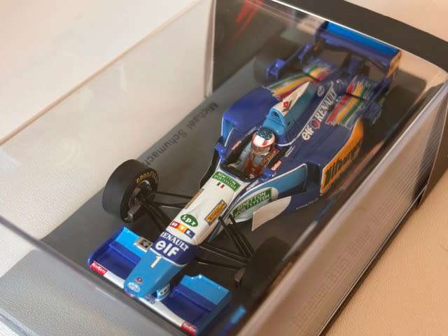 Michael Schumacher - 1995 Benetton Renault F1 `Monaco GP` (Rare Spark 1:43)