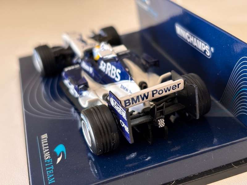 Nico Rosberg - 2005 Williams BMW F1 `Silverstone Test` (Rare Ltd Edition Minichamps 1:43)
