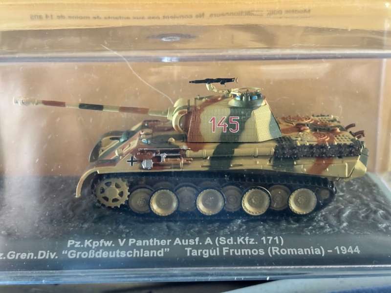 Pz.Kpfw V Panther Army Tank Germany 1944 - Targul Frumos (Romania) (Atlas Edition DeAgostini 1:72)