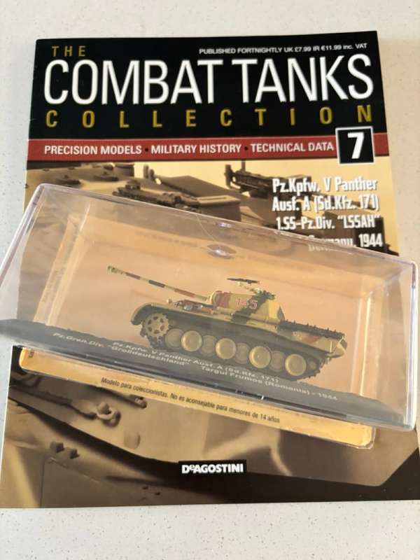 Pz.Kpfw V Panther Army Tank Germany 1944 - Targul Frumos (Romania) (Atlas Edition DeAgostini 1:72)
