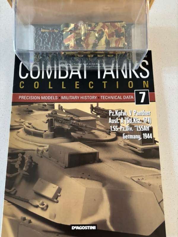 Pz.Kpfw V Panther Army Tank Germany 1944 - Targul Frumos (Romania) (Atlas Edition DeAgostini 1:72)
