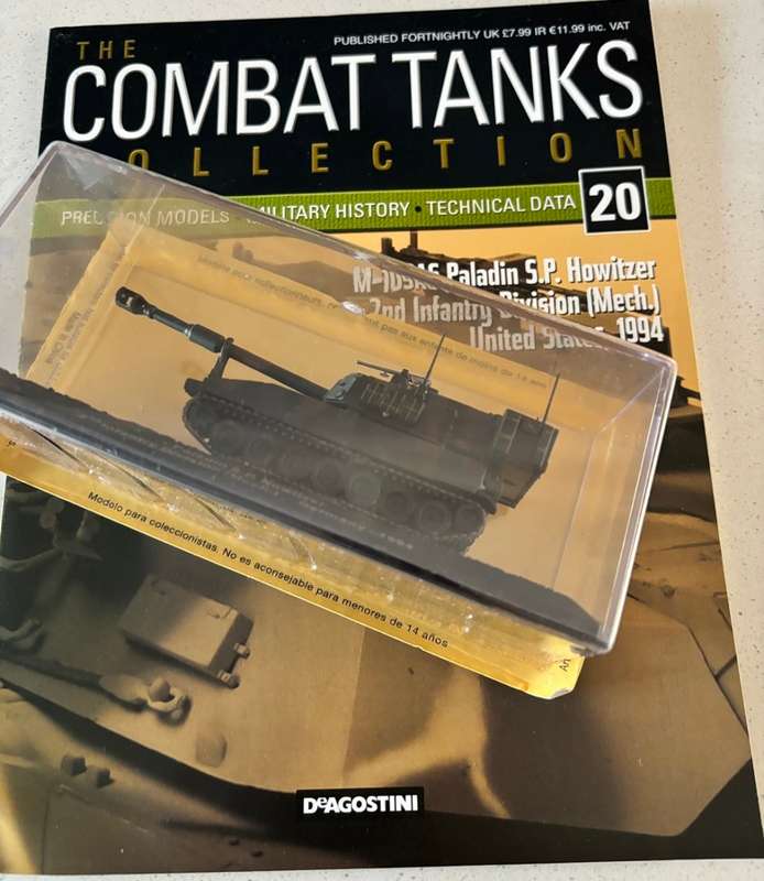 Paladin S.P Howitzer 2nd Infantry Div 1994 - (Germany) (Atlas Edition DeAgostini 1:72)