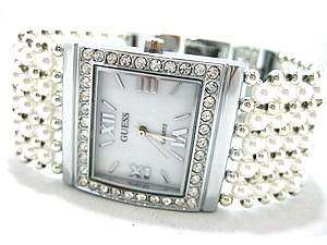 Fashion Guess Wristwatch Women's Silver *free shipping*