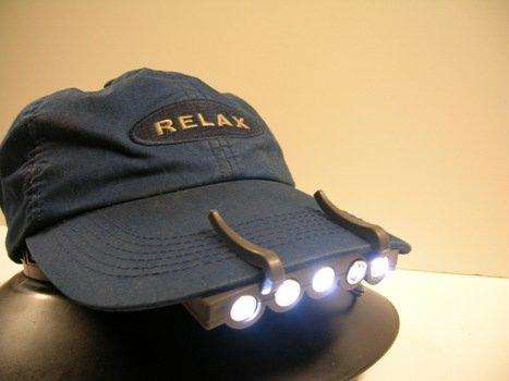 New Cap Light With 5 Ultra bright LEDS