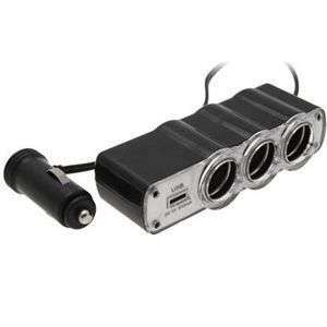New!! IN CAR USB & Triple Socket Charger!!!!!