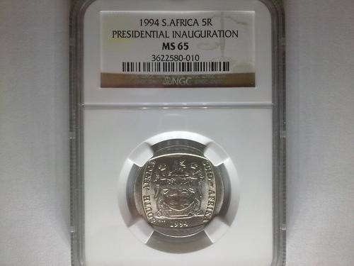 MS 65 - 1994 INAUGURATION R5 COIN