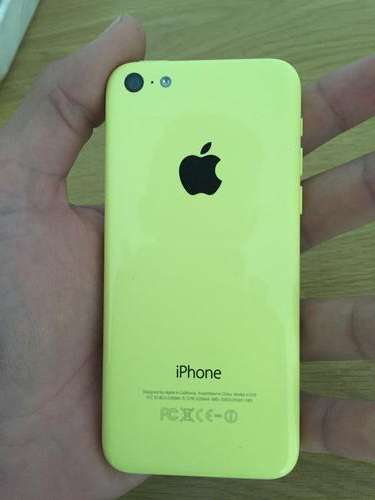 Yellow iPhone 5c