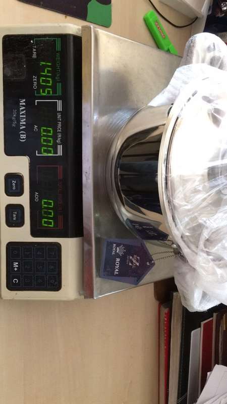 Stainless Steel Casserole Ø 20CM(3L) 9 Layer Capsuled Set with Thermostat lids