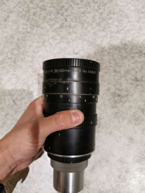 CANON ZOOM LENS C-16 25-100MM 11.8 Movie Lens