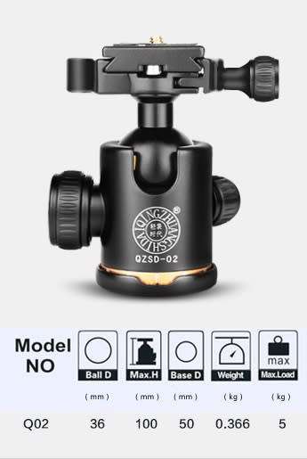 Carbon fibre portable tripod