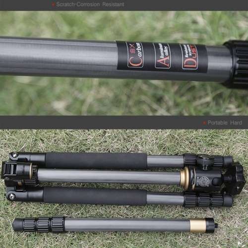 Carbon fibre portable tripod