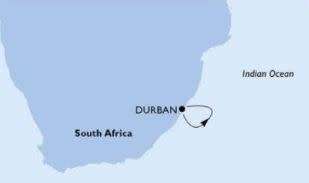 2 Night Fun Cruise to Nowhere MSC MUSICA - 14th to 16th Dec 2018 (2 Adults, 1 Child Only - Balcony)