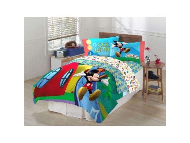 DUVET COVER SET - DISNEY MICKEY MOUSE - THREE QUARTER BED