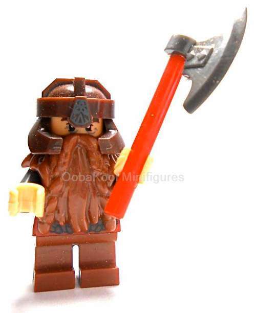 SUPER SALE!! - LORD OF THE RINGS / GIMLI / OobaKool Minifigure
