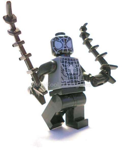 SPIDERMAN / BLACK SUIT / OobaKool Minifigure