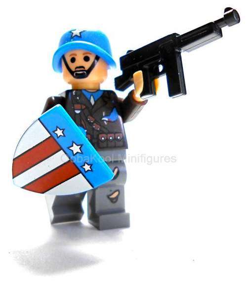 CAPTAIN AMERICA / OobaKool Minifigure