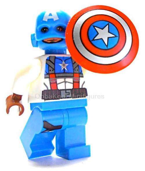 CAPTAIN AMERICA / OobaKool Minifigure
