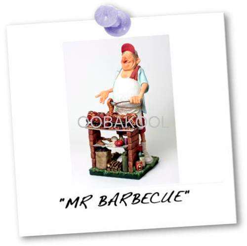 GUILLERMO FORCHINO COMIC ART / MR BARBECUE / OobaKool - Official Forchino Dealer