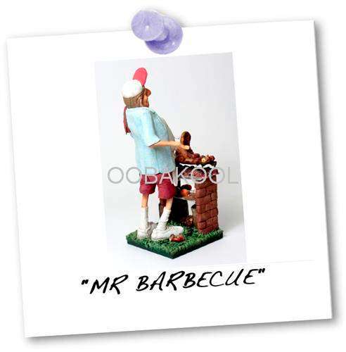 GUILLERMO FORCHINO COMIC ART / MR BARBECUE / OobaKool - Official Forchino Dealer