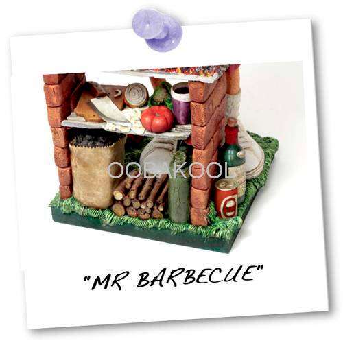 GUILLERMO FORCHINO COMIC ART / MR BARBECUE / OobaKool - Official Forchino Dealer