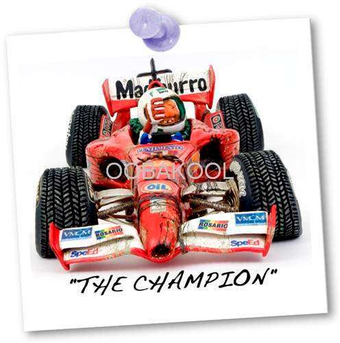 GUILLERMO FORCHINO COMIC ART / THE CHAMPION / OobaKool Official Forchino Dealer