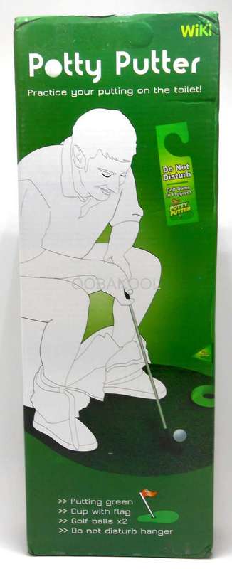 GOLF / POTTY PUTTER / OobaKool Novelty Gifts
