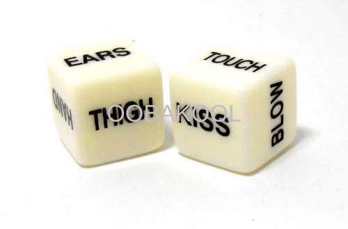 NAUGHTY DICE / NOVELTY FUN SEX PARTY GAME / When You're Too Big For Spin The Bottle / OobaKool