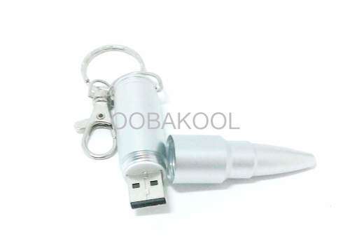 SUPER SALE!! - 4GB USB / SILVER BULLET FLASH MEMORY DRIVE / OobaKool
