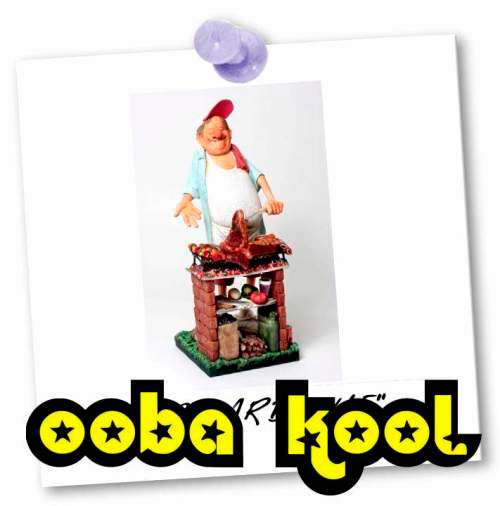 GUILLERMO FORCHINO COMIC ART / MR BARBECUE / OobaKool - Official Forchino Dealer