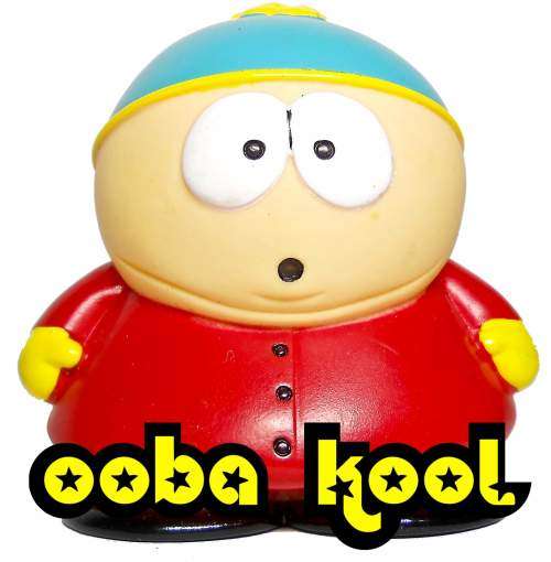 SOUTH PARK SET OF 4 VINYL FIGURES / ERIC CARTMAN / KYLE / STAN / BUTTERS STOTCH / OobaKool