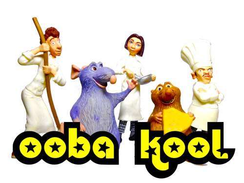 DISNEY / RATATOUILLE SET OF 5 FIGURES / OobaKool