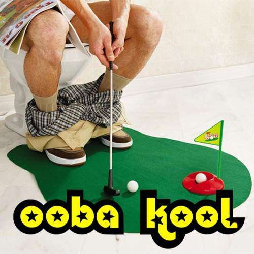 GOLF / POTTY PUTTER / OobaKool Novelty Gifts