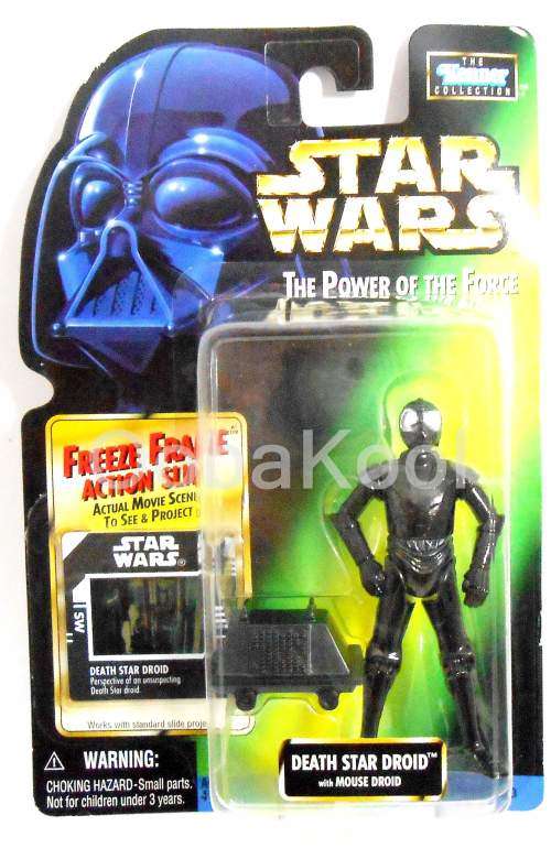SALE!! STAR WARS / DEATH STAR DROID - MOUSE DROID / 3.75" HASBRO '98 FIGURE / NEW ON CARD / OobaKool