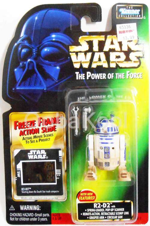 SALE!! -STAR WARS / R2-D2 / 3.75" HASBRO 1997 FIGURE / NEW ON CARD / DARK EMPIRE COMICS / OobaKool
