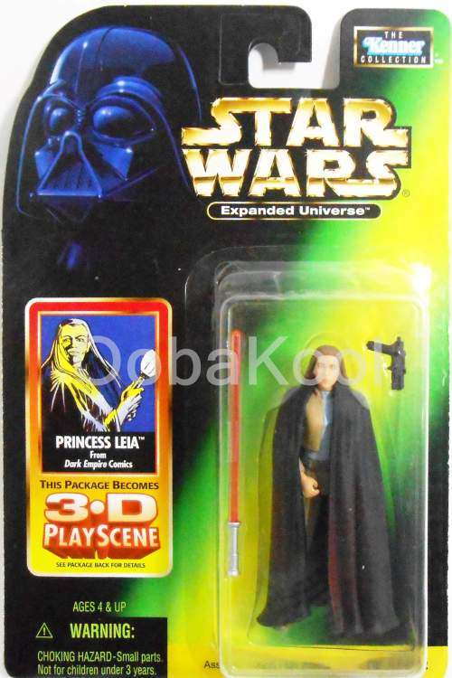 SALE!! -STAR WARS / PRINCESS LEIA / 3.75" HASBRO 1998 FIGURE / NEW ON CARD / OobaKool