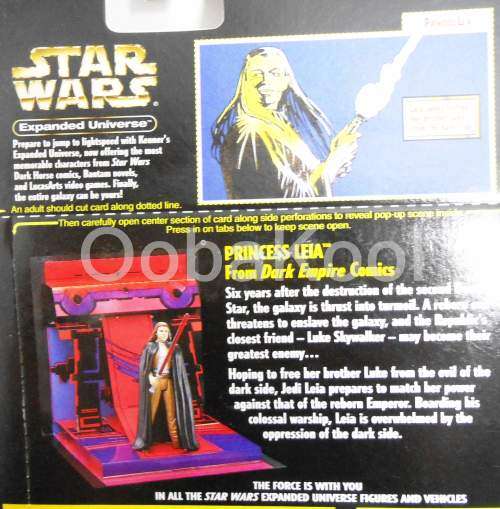 SALE!! -STAR WARS / PRINCESS LEIA / 3.75" HASBRO 1998 FIGURE / NEW ON CARD / OobaKool