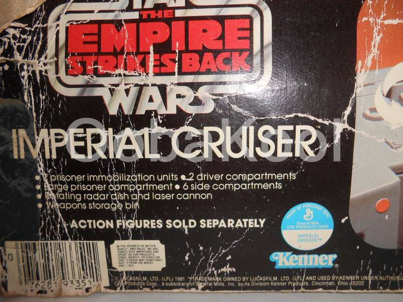 STAR WARS / VINTAGE IMPERIAL CRUISER PLAYSET + FIGURES / KENNER 1981 SEARS EXCLUSIVE / OobaKool