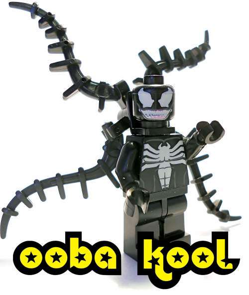 SPIDERMAN VILLAIN / VENOM / Oobakool Minifigure