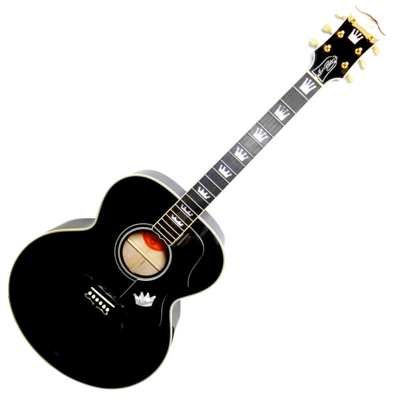 GIBSON J-200 / ELVIS "THE KING" GUITAR / Limited Edition #244 / Super Jumbo Semi Acoustic / OobaKool