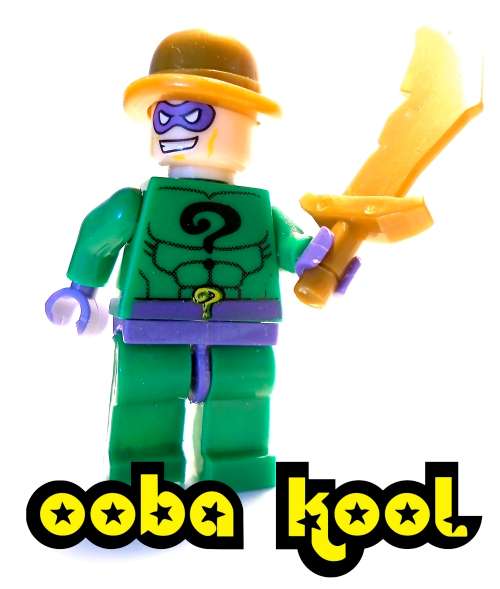 BATMAN / THE RIDDLER / OobaKool Minifigure