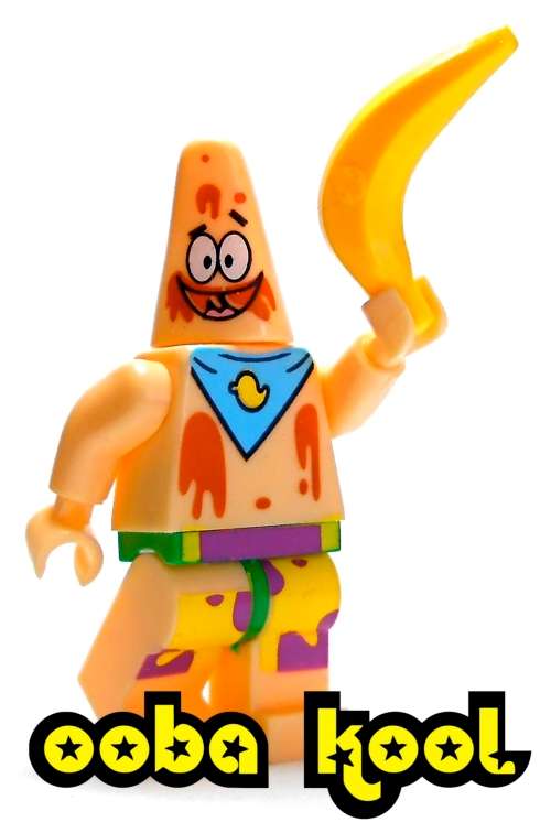 SPONGEBOB / PATRICK STAR / OobaKool Minifigure