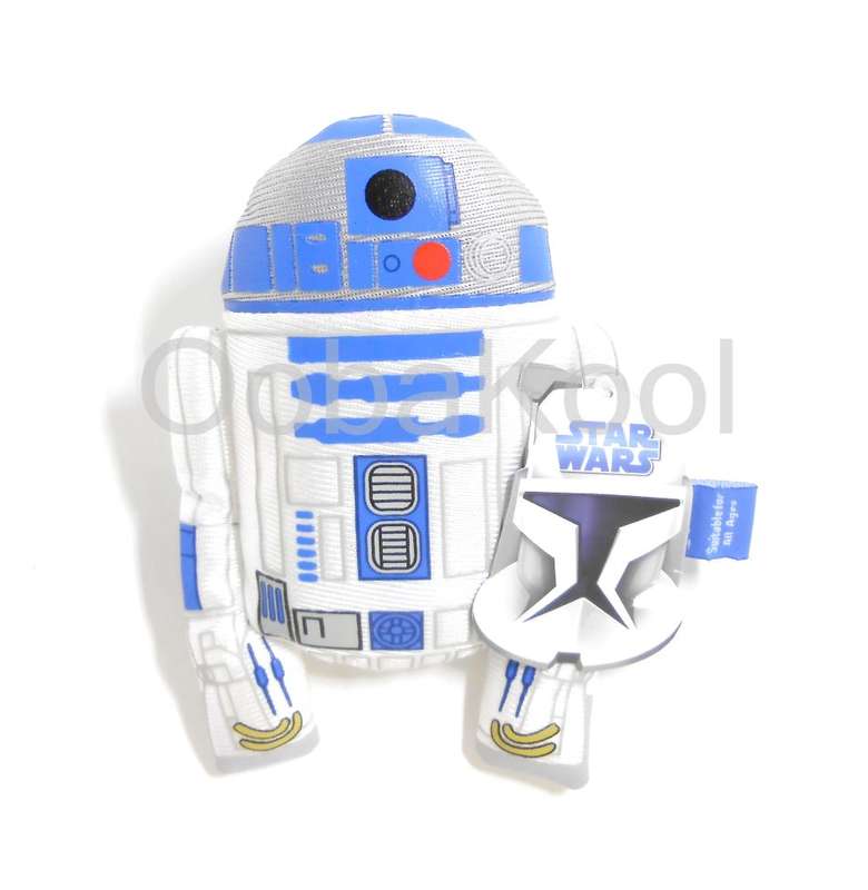 SALE!! - STAR WARS / R2-D2 / 13CM PLUSH TOY / DISTRIBUTED BY WOOLWORTHS USA / OobaKool