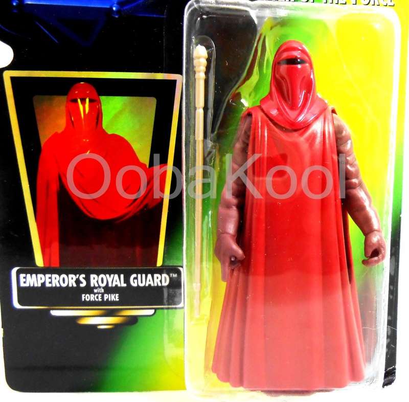 SALE!! - STAR WARS / EMPEROR'S ROYAL GUARD / 1997 HASBRO 3.75 INCH FIGURE / MOC / POTF / OobaKool